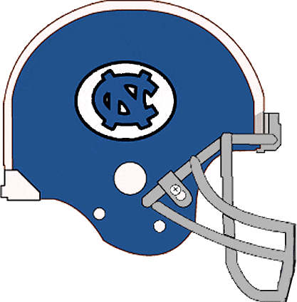 North Carolina Tar Heels 1967-1977 Helmet Logo t shirts iron on transfers